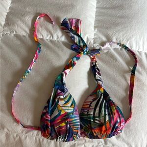 Lauren Ralph Lauren Multicolor Tropical Bikini Top